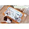 1500 Piece Non-Wood Jigsaw Puzzle Board with Drawers and Felt