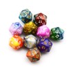 SmartDealsPro 10-Pack 20 Sided Dice D20 Polyhedral Dice for DND