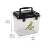 Bird Seed Storage Container Clear Bird Seed Container5Ib Indestructible Bird