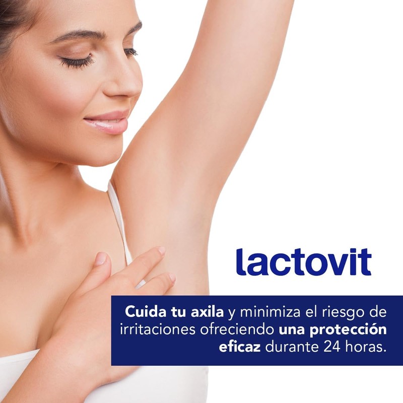 Desodorante barra Lactovit Original 3x60 ml – 24 h de