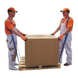 SafeCore - Moving Straps for 2 People, Furniture Carry Strap for Safe Transport of Furniture, Household Appliances and Other Items, Load up to 450 kg, Wingspan of 3 m - Model 1