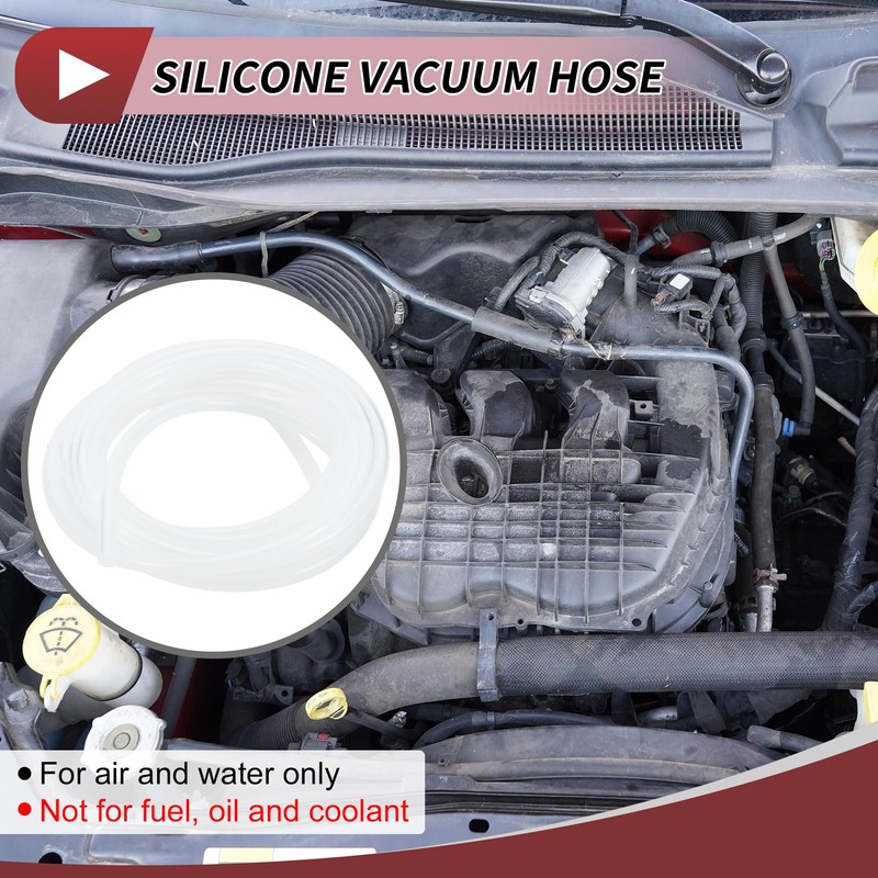 HEROFFIX 1 Pcs for Air and Water Silicone Vacuum Tubing