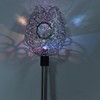 2Pcs Garden Solar Lights LED RGB Fast Charging Petal Design