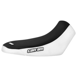 Can-Am Can Am Outlander 500 650 800 2006-2012 Gen 1 Seat Cover WHITE & BLACK #297