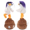 Baby Electric Plush Doll Goose Shape Interactive Talking Singing Dancing