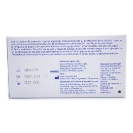 Novofine Aguja 0.25 X 6 Mm 32g C100