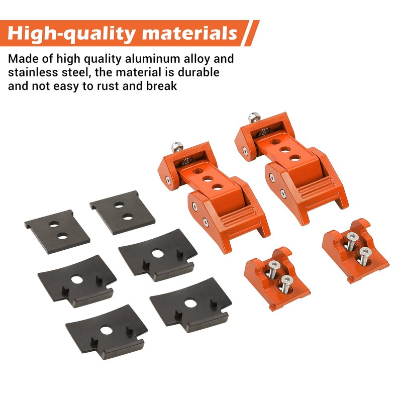 RT-TCZ for Wrangler Hood Latches Catch Kit Compatible with 2007-2025