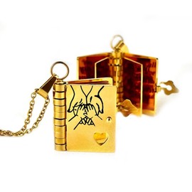 ziella To My Daughter Book Necklace for Women,Openable Multi Layer Book Necklace with 6 Pages of Engraved Information,Heart Locket Gifts for Sister/Wife/Love/Girlfriend