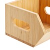 Farmlyn Creek 2 Pack Stackable Bamboo Wood Storage Bins -