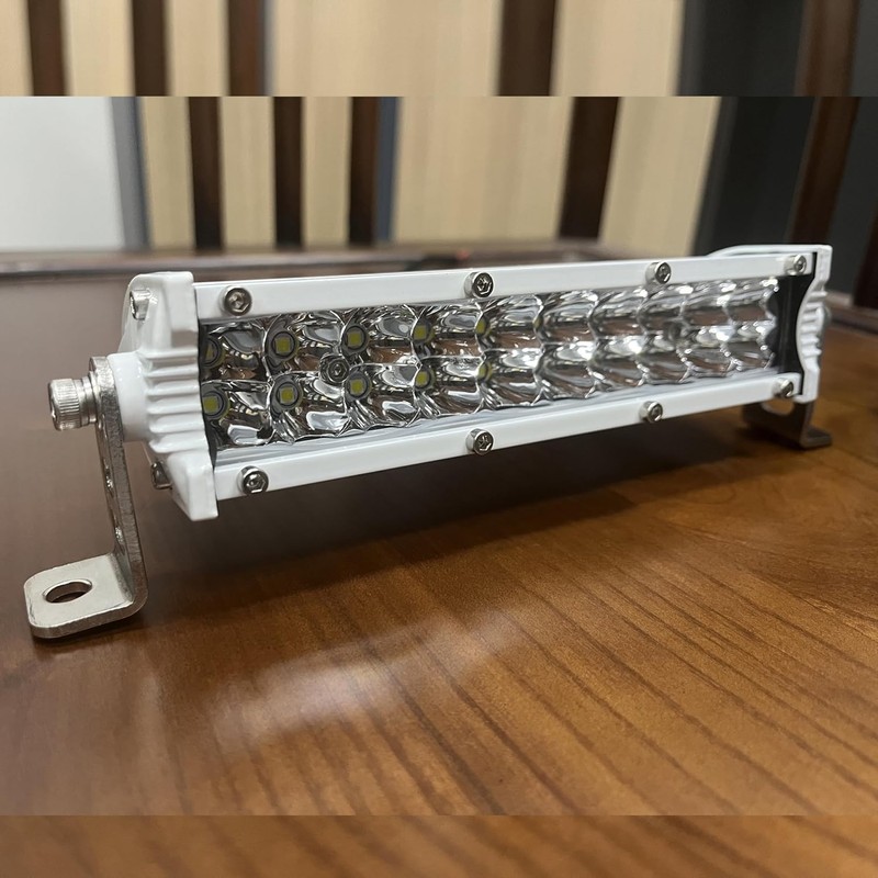 7 Inch LED Light Bar for Boat, 60W 6000lm Marine