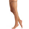 Berkshire Womens All Day Sheer With Invisible Toe Thigh, Nude,