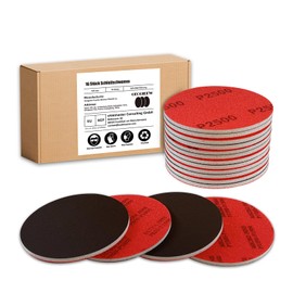 Pack of 16 Sanding Sponge, 1200-1500 Grit 125 mm Sanding Block, Soft Foam Sand Block Wet Dry Sandpaper for Model Drywall Metal Wood Furniture Polishing