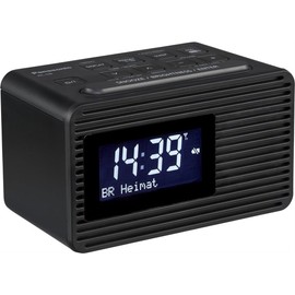 Panasonic RC-D8EG-K Radio Alarm Clock DAB+ (USB Charging Function, Snooze Button, Sleep Timer, Favourite Button) Black