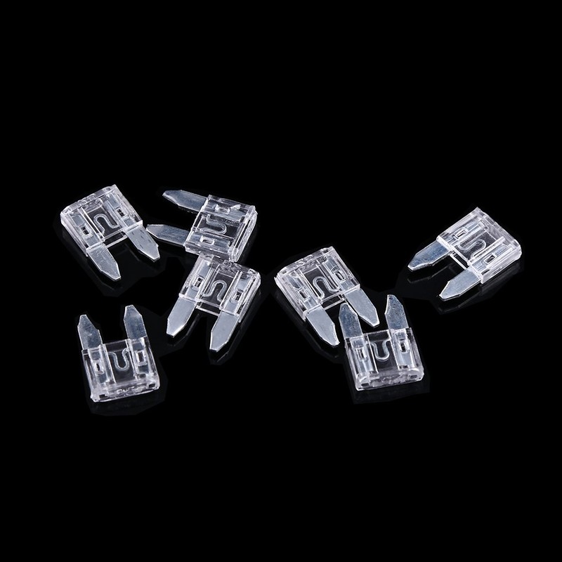 Cocoarm 100pcs Mini Blatt Sicherungs-Sortiment-Kit 2-35A für Auto-Auto-LKW-SUV mit -Clamp/Holder-farbcodiertem