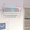 Home Intuition - Adjustable Magnetic Air Vent Deflector for Sidewall,