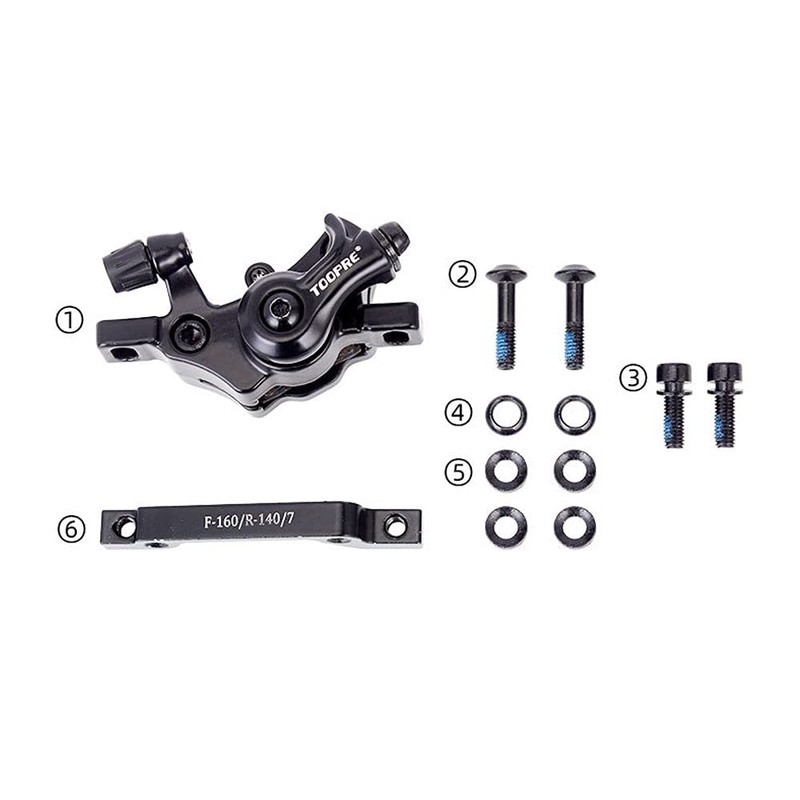 Mimoke Bicycle Brake Front Rear Aluminum Alloy Outer Brake Disc