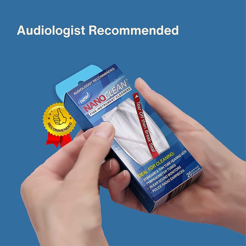 All-in-1 Hearing Aid Cleaning Kit (2 Pack) - Gentle and