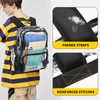 Vorspack Clear Backpack - Transparent Backpack with Reinforced Bottom &