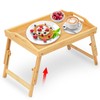 Mayyol Breakfast Bed Tray for Eating - Raised Food Table