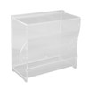 Rutin Chicken Feeder Automatic Clear Acrylic Bird Cage Feeder for