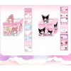 Sanrio Kuromi/My Melody Pull Out Sticky Writing Notes/Tearable Note 100pcs