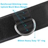 YCYU Padded Ankle Cable Straps for Cable Machine, Ankle Cuffs