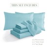 SandersCollection 1500 Thread Count Egyptian Quality 4 pc Sheet Set,