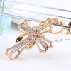 Holy Cross with Rhinestone Sparkling Charm Blingbling Keychain Crystal Pendant