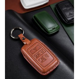 BFDDPPM Smart Key Fob Case Cover Compatible with Land Rover Discovery, Range Rover, Defender,Jaguar 2018-2024