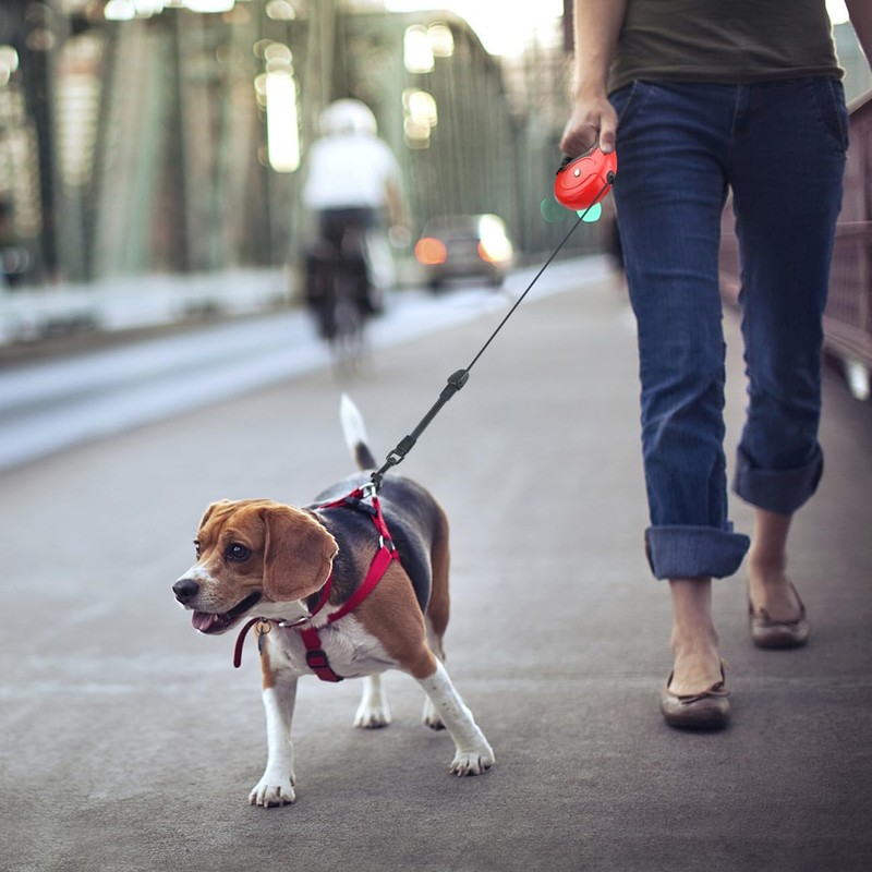 Idepet Heavy Duty Retractable Dog Leash for Small and Medium