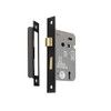 Infinity Decor CE Approved 2.5” Matt Black 3 Lever Mortice