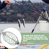 WHAMVOX 12Pcs Fishing Bait Trap Cages Durable Fishing Gear for