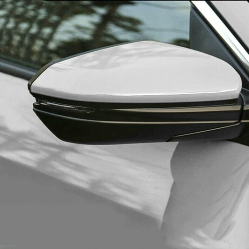 Silver Right Passenger Side Mirror Cap Cover For Honda Civic