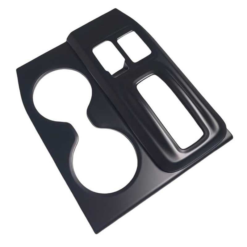 Kolya Matte Black Interior Center Console Gear Shift Panel Cover