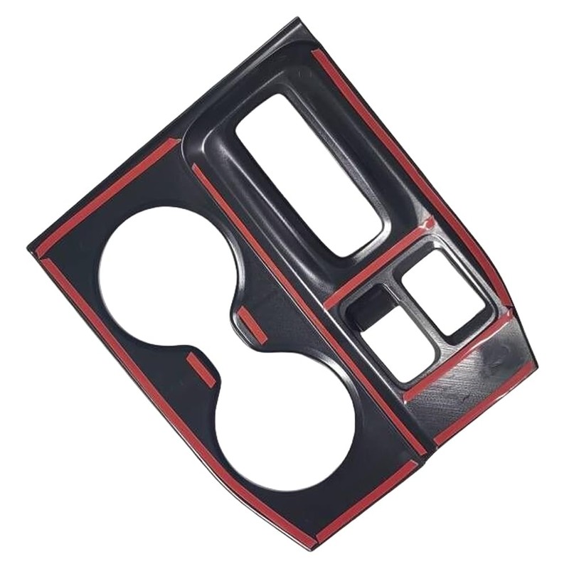 Kolya Matte Black Interior Center Console Gear Shift Panel Cover