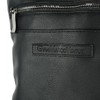 GianMarcoVenturi GIANMARCO VENTURI Men's Adjustable Shoulder Strap Faux Leather Multi-Pocket