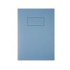 school exercise book ruled and margin A4 blue cover x