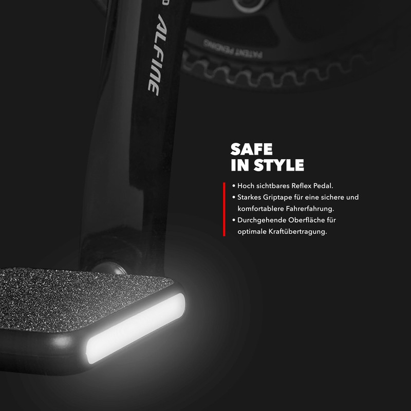 Bicycle Pedals Reflex All Black Edition – The Pedal for