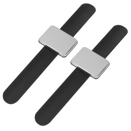 2 Piezas de Alfileres de Costura Magnéticos Pasador Magnético Cojín Muñequera Broches para Coser Broches para El Cabello Pulsera de Silicona