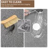 Extra Large Non Slip Shower Mat: 47.2x31.5 inch Loofah Shower