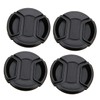CORHAD 4pcs Splashproof Lens Cover Camera Lens Protector for Dust