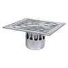 Fdit Square Floor Drain Stainless Steel Floor Drain Anti-Odor Bathroom