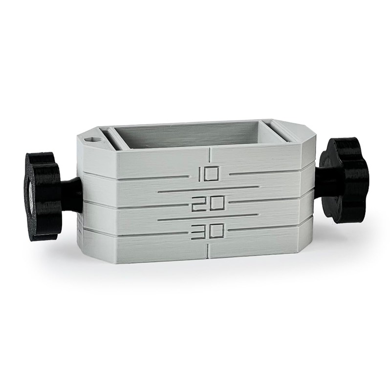 KAJAWIS 6 x Ceiling Levelling Holder Profile CD60 ES Hooks