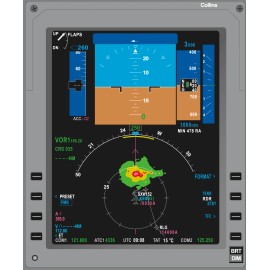 Piaggio P-180 Avanti II Cockpit Training Poster 24in x 36in