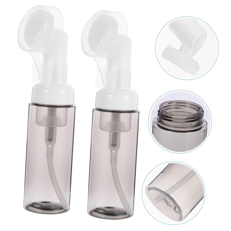 VICASKY 60ml Foaming Pump Bottle Set 4pcs Foaming Soap Dispenser