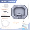 Cehim Inflatable Shampoo Basin - Portable Shampoo Bowl, Hair Washing