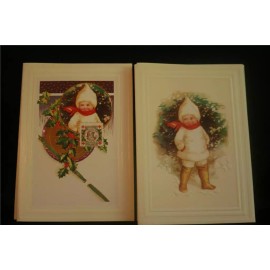 Blank Notes Boxed Cards Set 13 Victorian Snow Children B Shackman Thank You