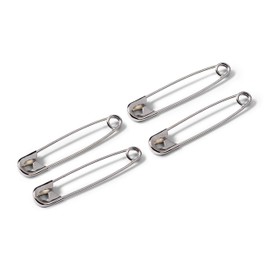 Prym Sicherheitsnadeln, 34mm, silberfarbig, 16 Stück, Stahl