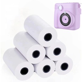 5 Rolls Print Paper for WEEFUN Instant Print Camera Kids Camera 1080P HD Digital Camera to Age 6-12 Boys and Girls Birthday Gifts