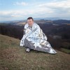 Lomo Emergency Foil Blanket - Silver Space Blanket - 10